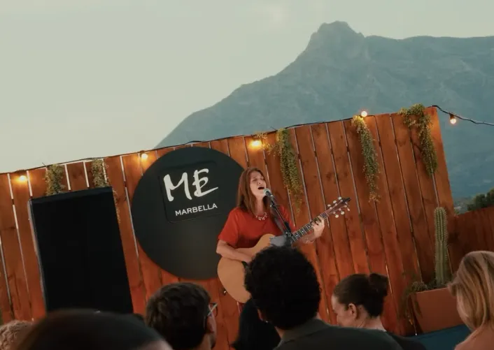 Actuación musical en ME Marbella
